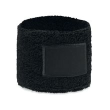 Muñequera de polialgodón Negro