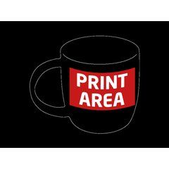 Mug Artesanal 350ml Sublimable | Zona 2 | 70 x 30