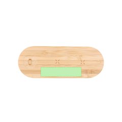 Multicargador inalámbrico de bambú 15W | Area 6 | 80 x 18