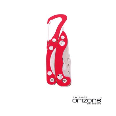 Multiherramienta Inox. 6 Funciones Roj
