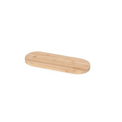 Multicargador inalámbrico de bambú 15W