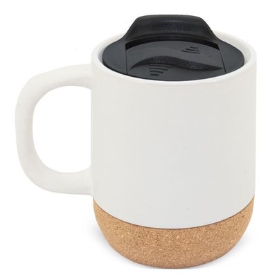 Mug Cerámica Sublimación con Tapa Antiderrame