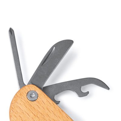 Multiherramienta de madera 5 funciones