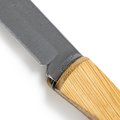 Navaja con empuñadura de bambú natural