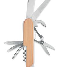 Navaja Multifunción de Bambú Madera