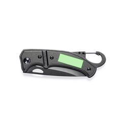 Navaja Negra con hoja inox | Cara A | 30 x 10