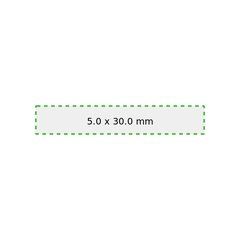 Navaja de bolsillo de acero inox | Blade | 30 x 5