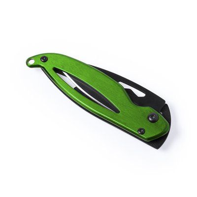 Navaja acero inox. oscuro de colores Ver