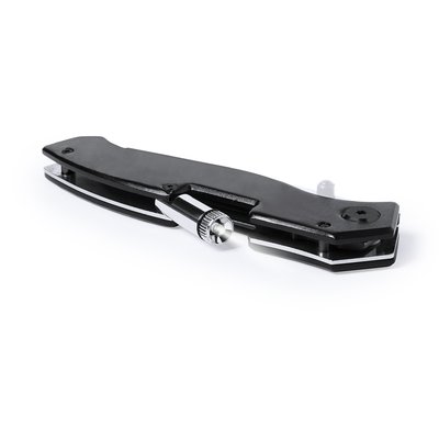Navaja Acero Inoxidable con Linterna LED Neg