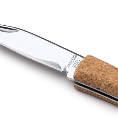 Navaja con empuñadura de corcho