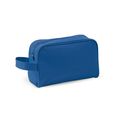 Neceser de poliéster con ribete de refuerzo Azul