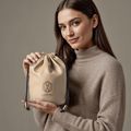 Neceser tipo bolsa de PU con forro interior