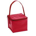 Nevera PVC para 4 latas Roj