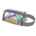 Neceser de malla transparente con asa