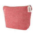 Neceser 100% Algodón Reciclado 140g Rojo