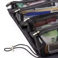 Neceser de 4 estuches con velcro en la base