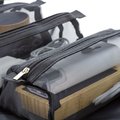 Neceser de 4 estuches con velcro en la base