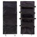Neceser de 4 estuches con velcro en la base