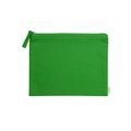 Neceser algodón orgánico con tirador a juego Verde Helecho Talla Única Adulto