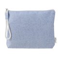 Neceser de algodón reciclado 320 gr/m² Azul