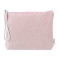 Neceser de algodón reciclado 320 gr/m² Rosa