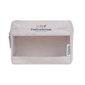 Neceser en canvas reciclado con ventana