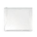 Neceser con cierre zip para viaje Blanco Transparente