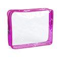 Neceser multiusos transparente Fucsia