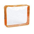 Neceser multiusos transparente Naranja