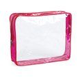 Neceser multiusos transparente Roj