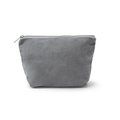 Neceser de pana Gris Talla Única Adulto