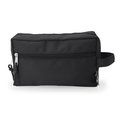 Neceser RPET con bolsillo lateral Negro
