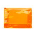 Neceser transparente con cierre hermético Naranja Talla Única Adulto