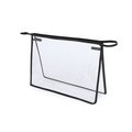 Neceser transparente con ribetes de refuerzo Neg