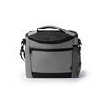 Nevera grande sostenible de 600D RPET Gris