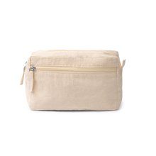 Neceser de algodón doble bolsillo Crudo