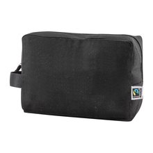 Neceser con garantía Fairtrade Negro