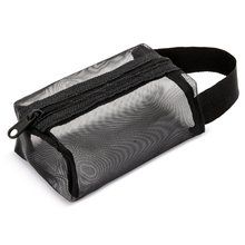 Neceser de malla transparente con asa NE
