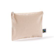 Neceser plano de algodón fairtrade 220 g Nat