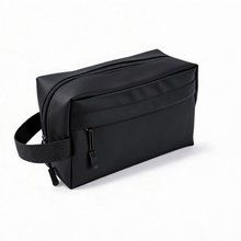 Neceser PU con bolsillo y asa lateral LISO