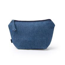Neceser de tejido vaquero reciclado VAQUERO Talla Única Adulto