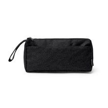 Neceser triangular con bolsillo exterior 300D RPET Negro
