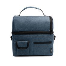 Nevera RPET con varios compartimentos Denim Vigore