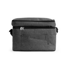 Nevera XL de poliéster reciclado Negro Vigore