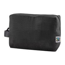 Neceser con garantía Fairtrade Negro