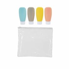 Neceser de viaje con botes de PVC Trans