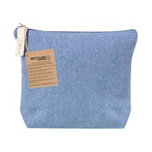 Neceser Algodón Reciclado de Colores Azul