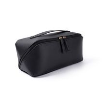 Neceser amplio de PU 400 g/m² Negro