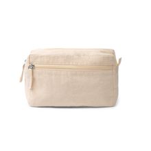 Neceser de algodón doble bolsillo Crudo