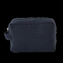 Neceser Algodón Orgánico con Agarre Navy
